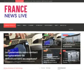 Francenewslive.com(France News) Screenshot