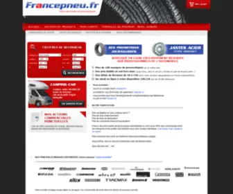 Francepneu.fr(Le spécialiste des grandes marques de pneumatiques à prix compétitifs) Screenshot