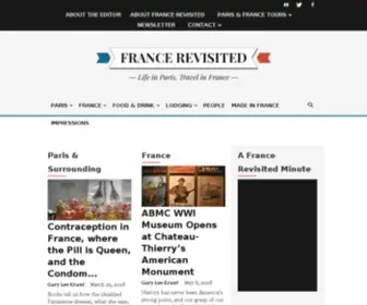 Francerevisited.com(France Revisited) Screenshot