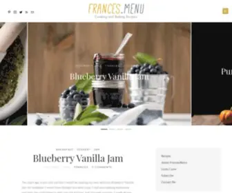 Frances.menu(Everyday Cooking & Baking Recipes) Screenshot