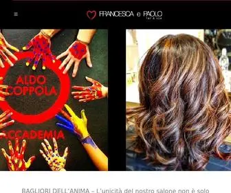 Francescaepaolo.com(Francesca e Paolo Parrucchieri Roma) Screenshot