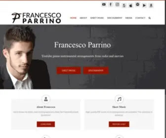 Francescoparrinomusic.com(Francesco Parrino) Screenshot