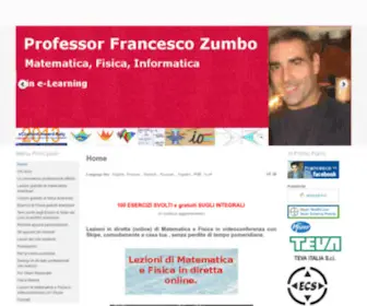 Francescozumbo.it(Home Page Prof) Screenshot