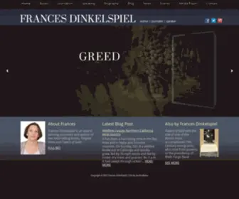 Francesdinkelspiel.com(Frances Dinkelspiel) Screenshot