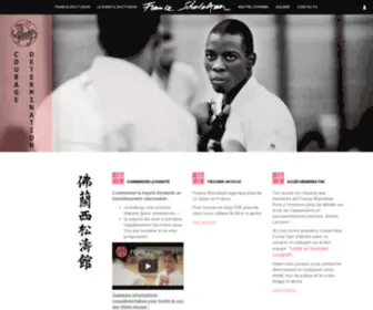 Franceshotokan.com(France Shotokan) Screenshot