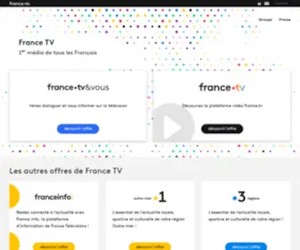 Francetelevisions.fr(France Télévisions) Screenshot