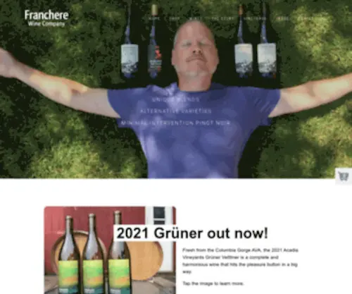 Francherewine.com(Franchere Wine Company) Screenshot