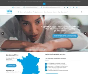 Franchise-Shiva.fr(Franchise service à la personne) Screenshot