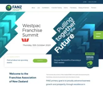 Franchiseassociation.org.nz(Franchise Association of New Zealand Home) Screenshot