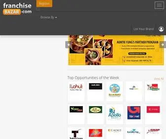 Franchisebazar.com(FranchiseBazar has more than 20 years of experience in the franchise field in India. FranchiseBazar) Screenshot