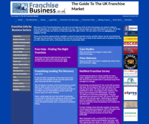 Franchisebusiness.co.uk(Franchisebusiness) Screenshot