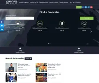 Franchisebusiness.in(Franchise Business India) Screenshot