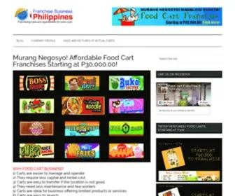 Franchisebusinessphilippines.com(The Franchise Business Philippines) Screenshot