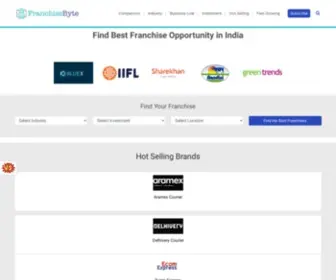 Franchisebyte.com(Find Best Franchise Business Opportunity in India) Screenshot