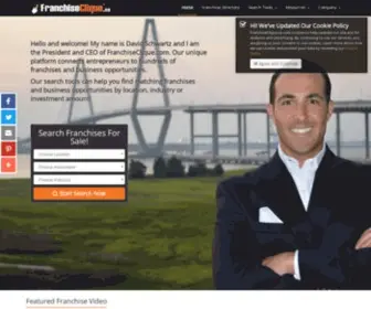 Franchiseclique.ca(Franchise Opportunities and Businesses For Sale) Screenshot
