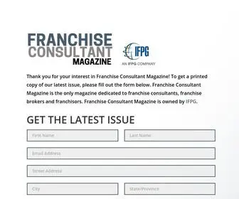 Franchiseconsultantmag.com(Franchise Consultant Magazine by IFPG) Screenshot