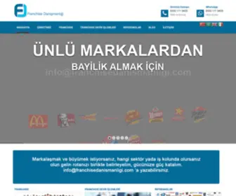 Franchisedanismanligi.com(Markanızı Büyütmek İçin Arayın) Screenshot