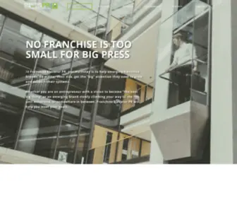 Franchiseelevator.com(Franchise Elevator PR) Screenshot