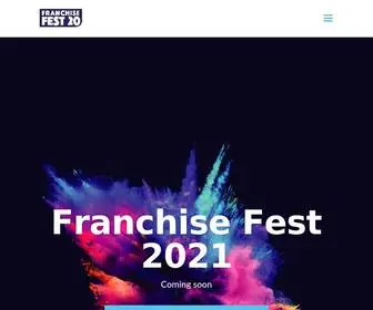 Franchisefest.co.uk(Holding Page) Screenshot