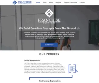 Franchisefoundersgroup.com(Franchise Founders) Screenshot