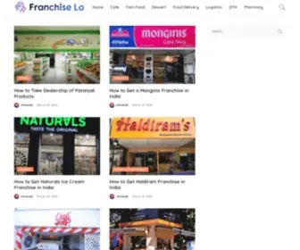 Franchiselo.in(Franchise Lo) Screenshot