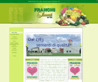 Franchisementi.it(Sementi per orto) Screenshot