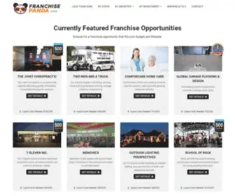 Franchisepanda.com(Franchise Panda) Screenshot