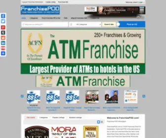 Franchisepod.com(Franchise POD) Screenshot