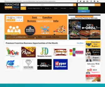 Franchiseshop.in(Franchise shop india directory) Screenshot