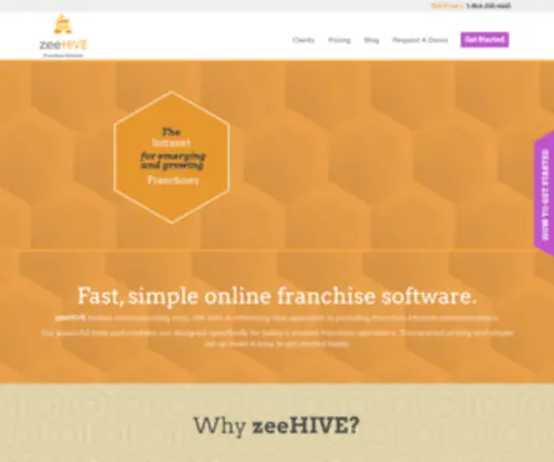 Franchisesoftwaresystems.com(Franchise Resource Center) Screenshot