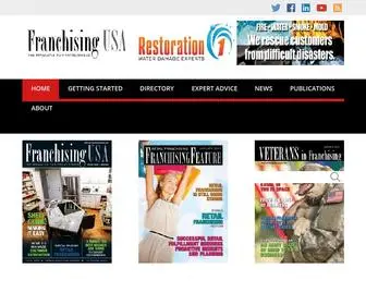 Franchisingusamagazine.com(Franchising USA) Screenshot