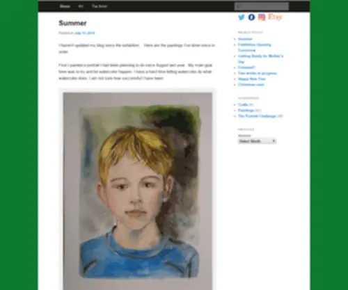 Franciart.com(Franci's Blog) Screenshot