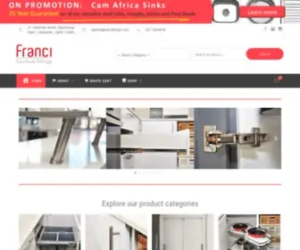 Francifittings.com(Franci Furniture Fittings) Screenshot