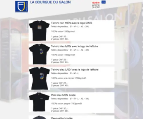 Francis-Jaeger.com(La boutique du salon) Screenshot