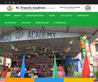 Francisacademy.com(Francis Academy) Screenshot