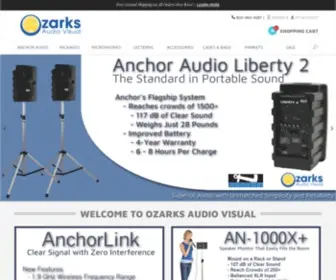 Francisav.com(Ozarks Audio Visual) Screenshot