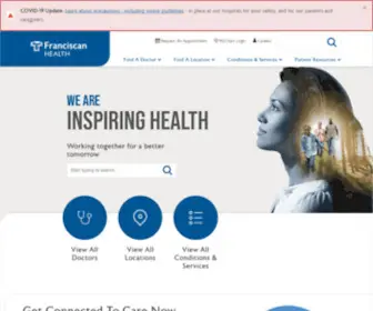 Franciscanhealth.org(Franciscan Health) Screenshot