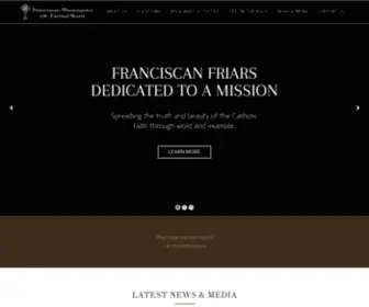 Franciscanmissionaries.com(Front Page) Screenshot