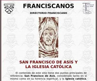 Franciscanos.org(DIRECTORIO FRANCISCANO) Screenshot