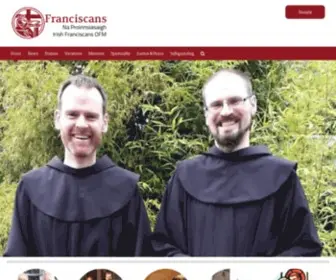 Franciscans.ie(Irish Franciscans) Screenshot