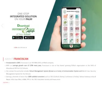 Franciscansolutions.com(Franciscan) Screenshot