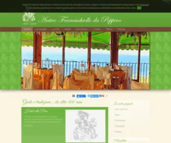 Francischiello.com(Ristorante Sorrento Antico Francischiello) Screenshot