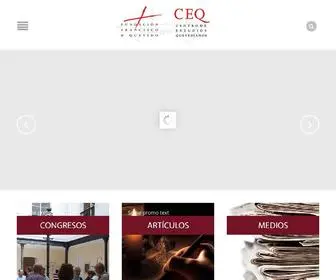 Franciscodequevedo.org(Fundacion Francisco de Quevedo) Screenshot
