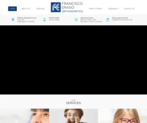 Franciscoeraso.com(Unleash Your Perfect Smile with Precision and Care) Screenshot