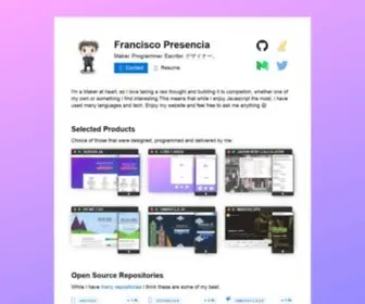 Francisco.io(Francisco Presencia) Screenshot