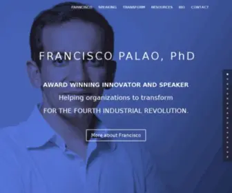 Franciscopalao.com(Transformación) Screenshot