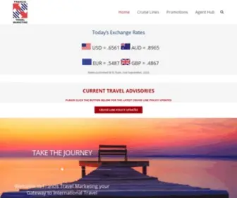 Francistravelmarketing.co.nz(Francis Travel Marketing) Screenshot