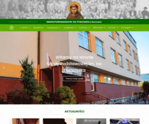 Franciszek.edu.pl(Szkoła Podstawowa im) Screenshot