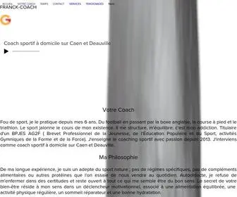 Franck-Coach.com(Coach) Screenshot