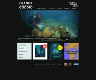 Franckgoddio.org(Franck Goddio) Screenshot